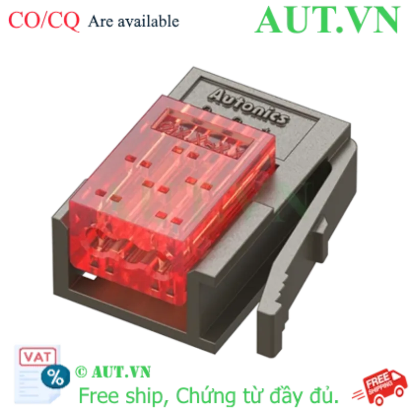 Ảnh của Khớp Nối Nhanh Autonics CNE-P03-RE 3 Chân, AWG 24-26, Màu Đỏ