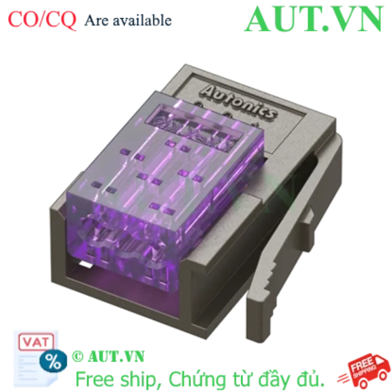 Ảnh của Khớp nối nhanh Autonics CNE-P03-VT 3 chân - Mạ vàng, Chống cháy UL94V-0