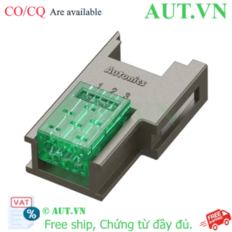 Ảnh của Khớp Nối Nhanh Autonics CNE-S03-GN (3 Chân, Xanh Lá) - Công Nghệ e-CON Không Tuốt Dây
