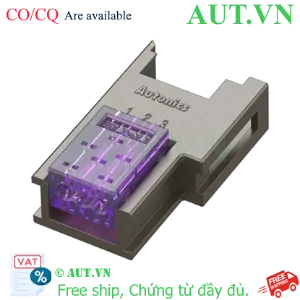 Ảnh của Khớp Nối Nhanh Autonics CNE-S03-YW 3 Chân | Công Nghệ e-CON Không Tuốt Dây | Màu Vàng