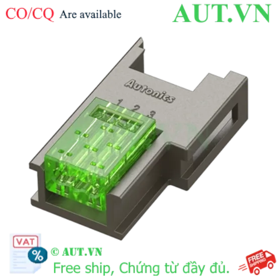 Ảnh của Khớp nối nhanh Autonics CNE-S03-YG - Đầu nối 3 chân mạ vàng cao cấp
