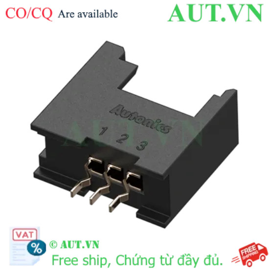 Ảnh của Khớp nối nhanh Autonics CNE-B03 | Đầu nối 3 chân, Chống cháy UL94-V0, Chân mạ vàng