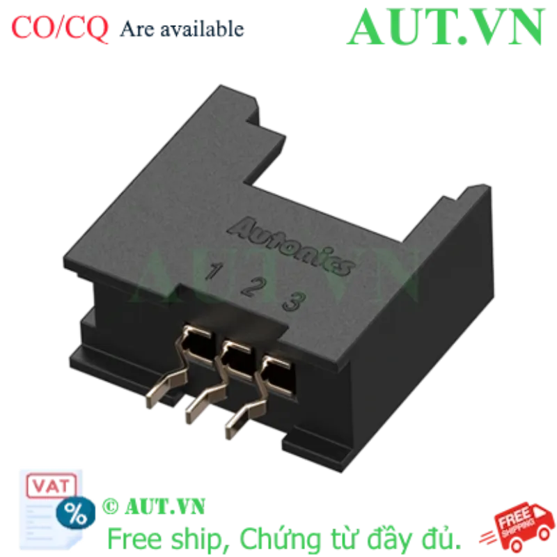 Ảnh của Khớp nối nhanh Autonics CNE-B03 | 3 Chân, Mạ Vàng, Chống Cháy UL94-V0