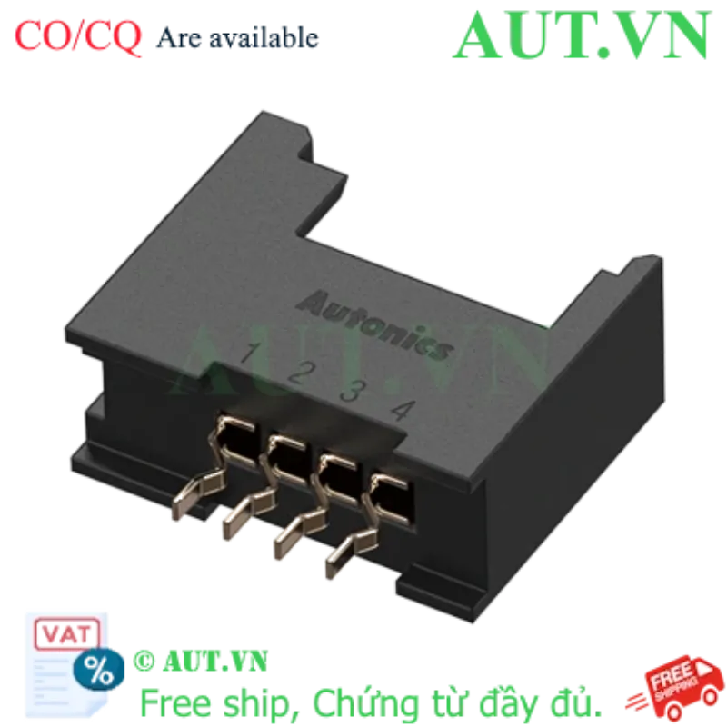 Ảnh của Khớp Nối Nhanh Autonics CNE-B04 (4 Pin) - Mạ Vàng Chống Ăn Mòn, Lắp PCB Chuẩn, Chính Hãng AUT VN