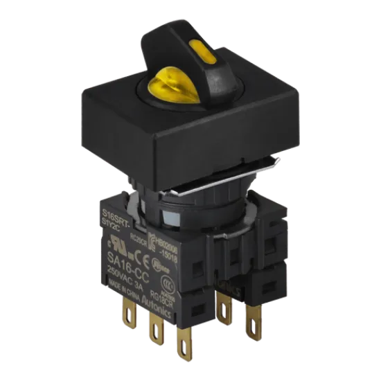 Ảnh của aut.vn Công tắc nút nhấn Autonics S16SRT-S1Y2C