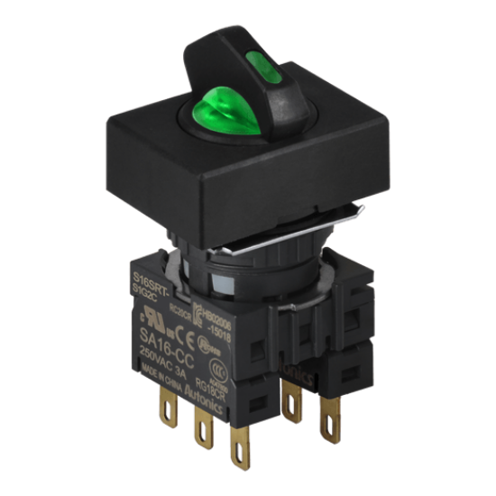 Ảnh của aut.vn Công tắc nút nhấn Autonics S16SRT-S4G2C