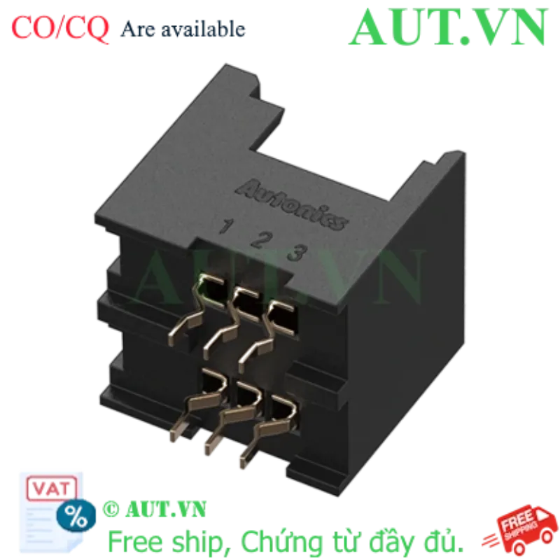 Ảnh của Khớp Nối Nhanh Autonics CNE-B203 | 3 Chân, 3.0A, Mạ Vàng Chống Cháy