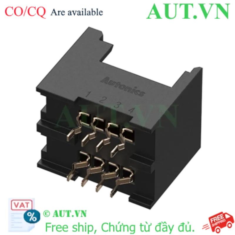 Ảnh của Khớp Nối Nhanh Autonics CNE-B204 (4 Pin) - Chân Mạ Vàng, Chống Cháy UL94-V0, Chính Hãng AUT VN