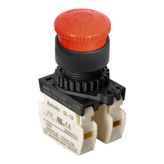 Ảnh của aut.vn Công tắc nút nhấn Autonics S2ER-E2R2BM