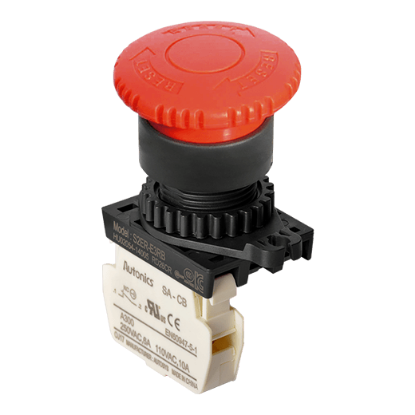 Ảnh của aut.vn Công tắc nút nhấn Autonics S2ER-E3RBM