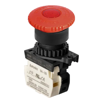 Ảnh của aut.vn Công tắc nút nhấn Autonics S2ER-E4RBLM