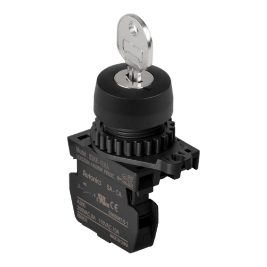 Ảnh của aut.vn Công tắc nút nhấn Autonics S2KR-2DKA