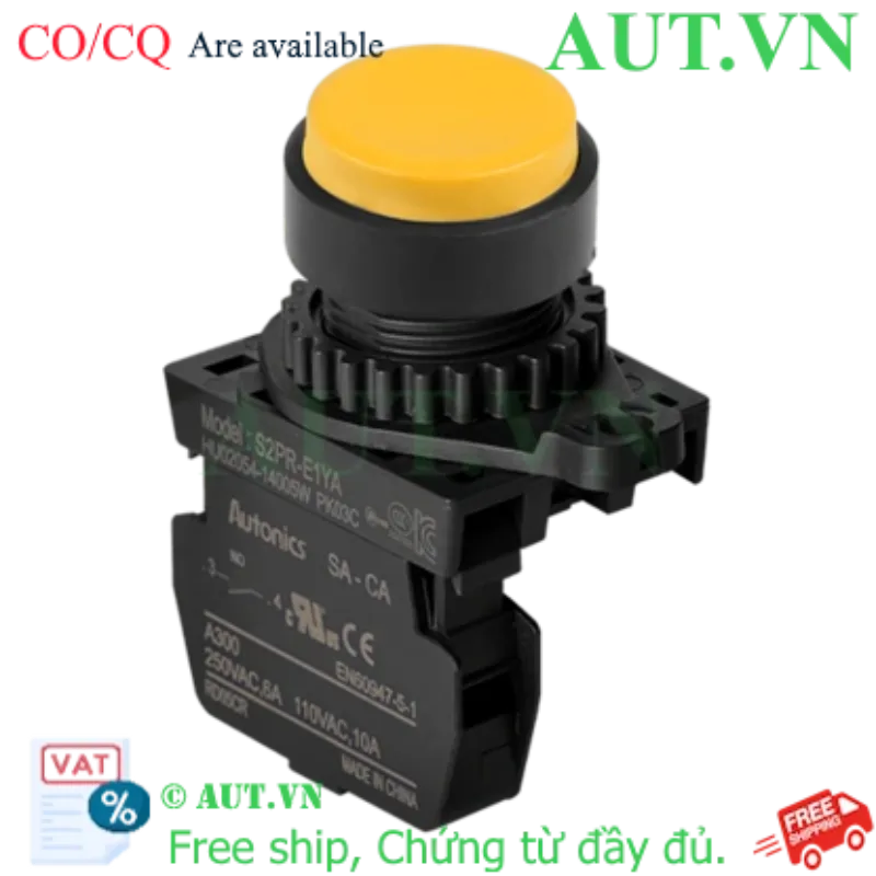 Ảnh của Công tắc nút nhấn Autonics S2PR-E1YAM