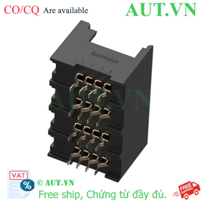 Ảnh của Khớp nối nhanh Autonics CNE-B404 (4 Pin) - Chân Mạ Vàng, Chống Cháy UL94-V0 | AUT VN
