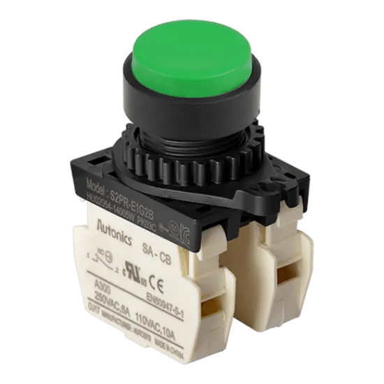 Ảnh của aut.vn Công tắc nút nhấn Autonics S2PR-E1G2BM