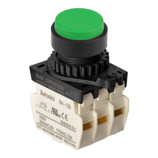 Ảnh của aut.vn Công tắc nút nhấn Autonics S2PR-E1G3B