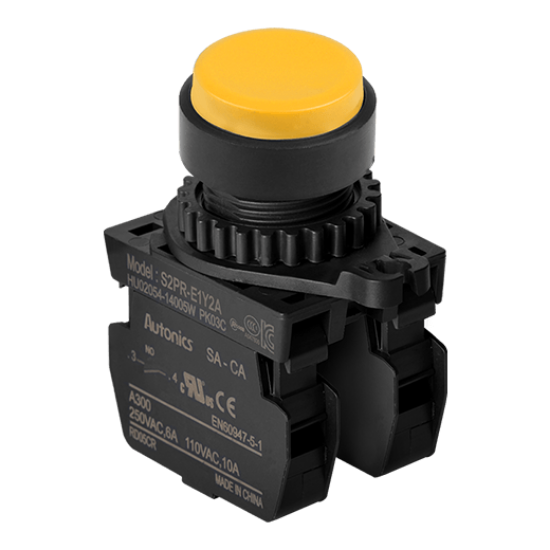 Ảnh của aut.vn Công tắc nút nhấn Autonics S2PR-E1Y2AM