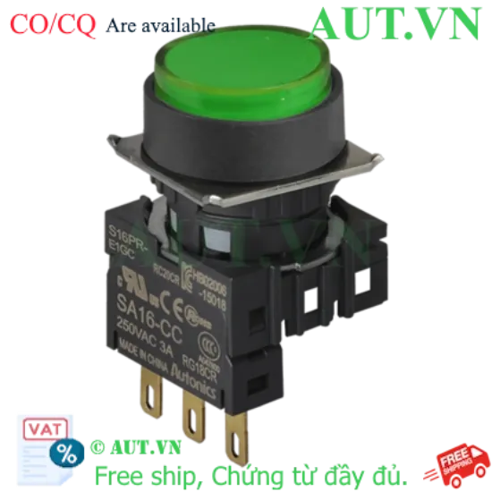 Ảnh của Công tắc nút nhấn Autonics S16PR-E1GC