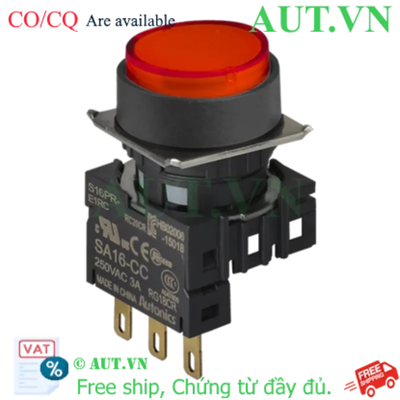 Ảnh của Công tắc nút nhấn Autonics S16PR-E1RC