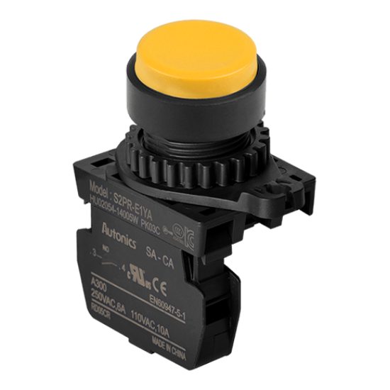 Ảnh của aut.vn Công tắc nút nhấn Autonics S2PR-E1YAM