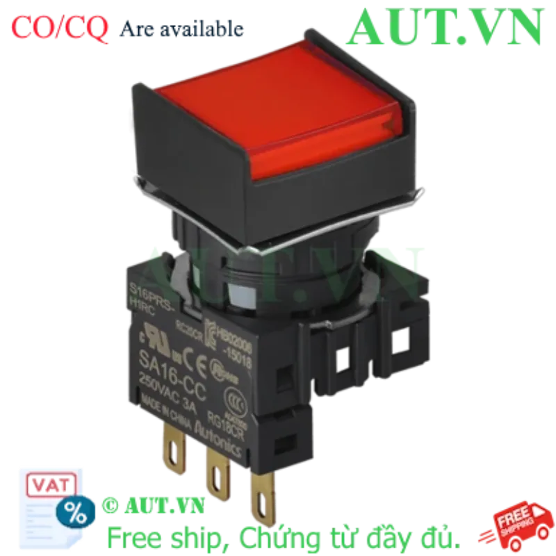 Ảnh của Công tắc nút nhấn Autonics S16PRS-H1RC
