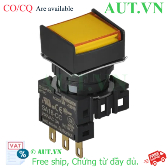 Ảnh của Công tắc nút nhấn Autonics S16PRS-H1YC