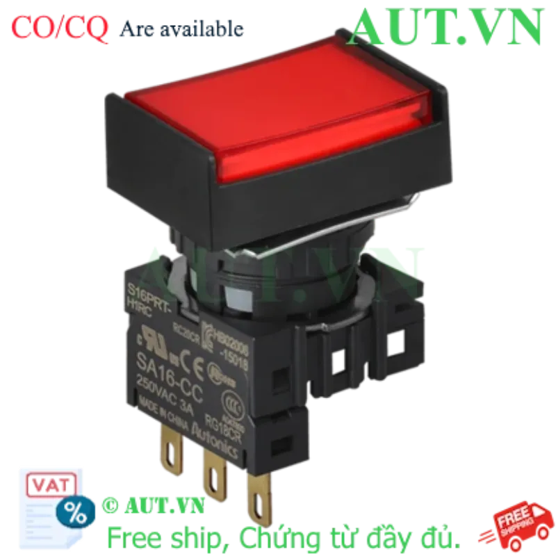 Ảnh của Công tắc nút nhấn Autonics S16PRT-H1RC