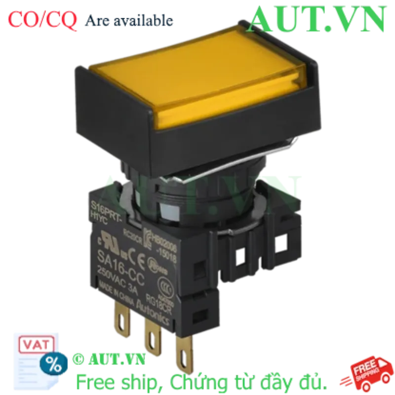 Ảnh của Công tắc nút nhấn Autonics S16PRT-H1YC