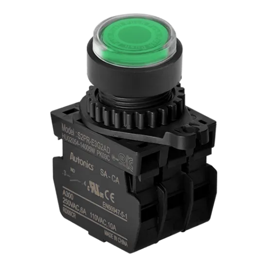 Ảnh của aut.vn Công tắc nút nhấn Autonics S2PR-E3G2ADM