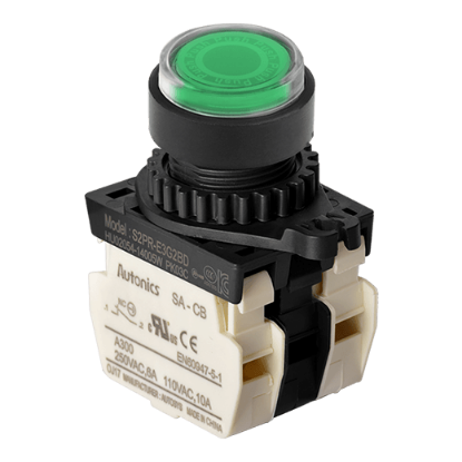 Ảnh của aut.vn Công tắc nút nhấn Autonics S2PR-E3G2BLM