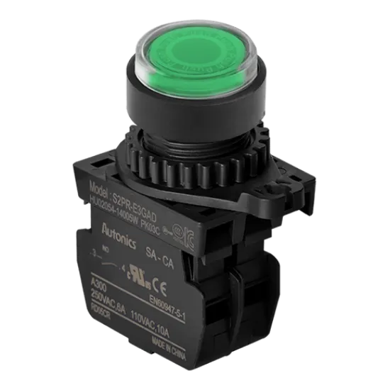 Ảnh của aut.vn Công tắc nút nhấn Autonics S2PR-E3GADM