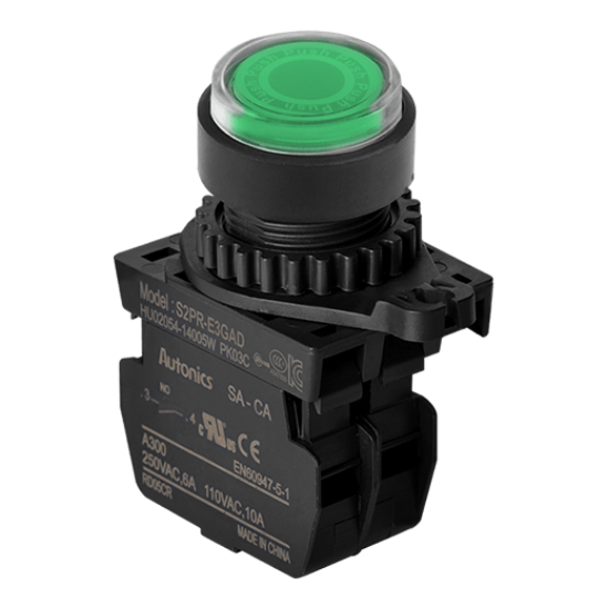 Ảnh của aut.vn Công tắc nút nhấn Autonics S2PR-E3GALM