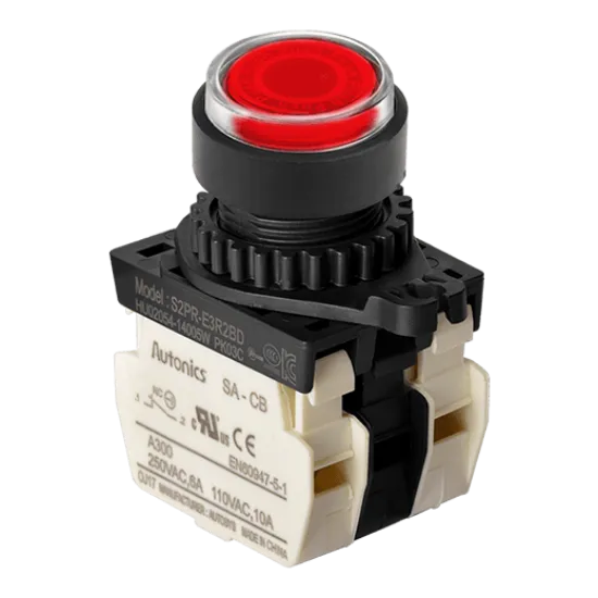 Ảnh của aut.vn Công tắc nút nhấn Autonics S2PR-E3R2BL