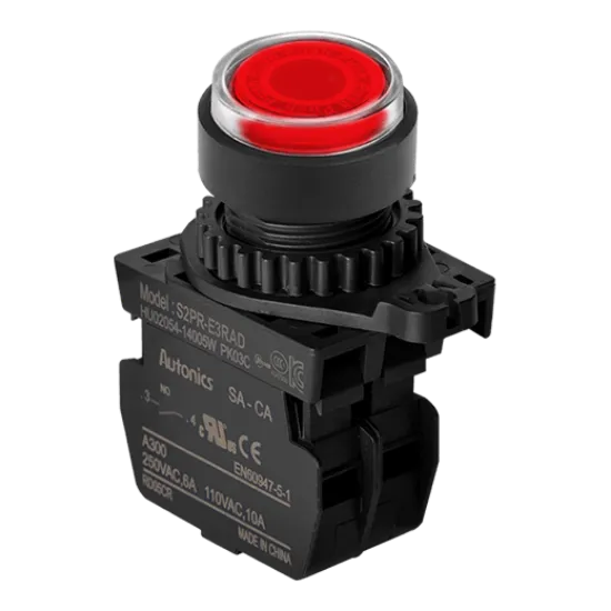 Ảnh của aut.vn Công tắc nút nhấn Autonics S2PR-E3RALM