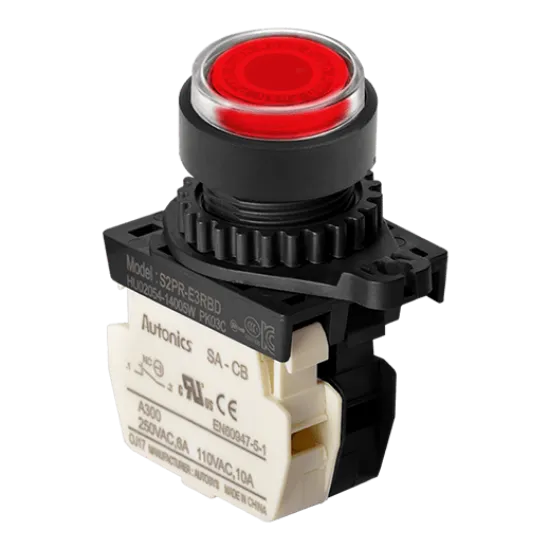 Ảnh của aut.vn Công tắc nút nhấn Autonics S2PR-E3RBDM
