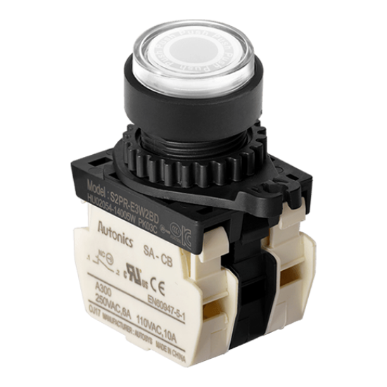 Ảnh của aut.vn Công tắc nút nhấn Autonics S2PR-E3W2BDM