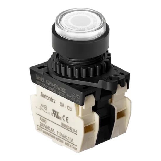 Ảnh của aut.vn Công tắc nút nhấn Autonics S2PR-E3W2BL