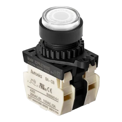 Ảnh của aut.vn Công tắc nút nhấn Autonics S2PR-E3W2BLM