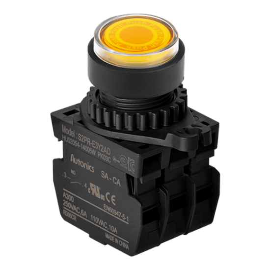 Ảnh của aut.vn Công tắc nút nhấn Autonics S2PR-E3Y2ALM