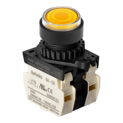 Ảnh của aut.vn Công tắc nút nhấn Autonics S2PR-E3Y2BLM