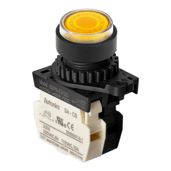 Ảnh của aut.vn Công tắc nút nhấn Autonics S2PR-E3YBDM