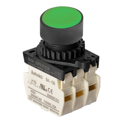 Ảnh của aut.vn Công tắc nút nhấn Autonics S2PR-P1G3BM