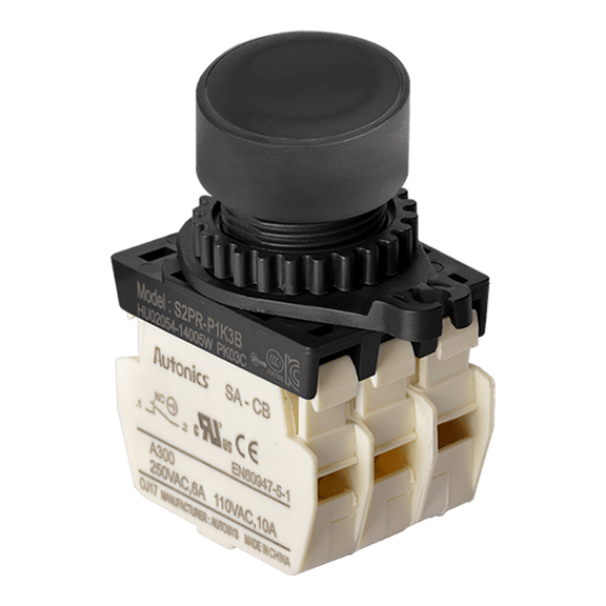 Ảnh của aut.vn Công tắc nút nhấn Autonics S2PR-P1K3BM