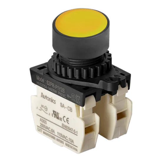 Ảnh của aut.vn Công tắc nút nhấn Autonics S2PR-P1Y2B