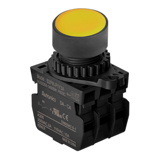Ảnh của aut.vn Công tắc nút nhấn Autonics S2PR-P1Y3A