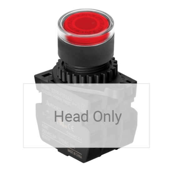 Ảnh của aut.vn Công tắc nút nhấn Autonics S2PR-P3R