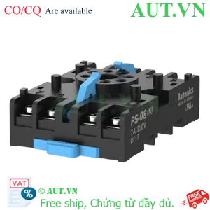 Ảnh của Đế Cắm 8 Chân Autonics PS-08(N) | Gắn Ray DIN, Chịu Nhiệt Cao | AUT VN