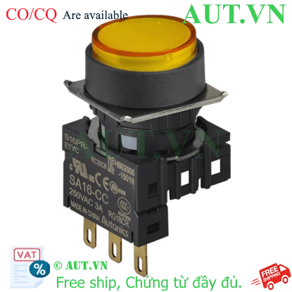 Ảnh của Công tắc nút nhấn Autonics S16PR-E2YC