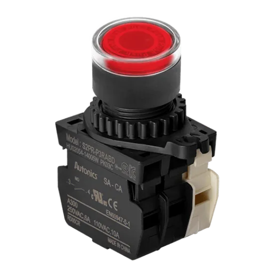 Ảnh của aut.vn Công tắc nút nhấn Autonics S2PR-P3RABL