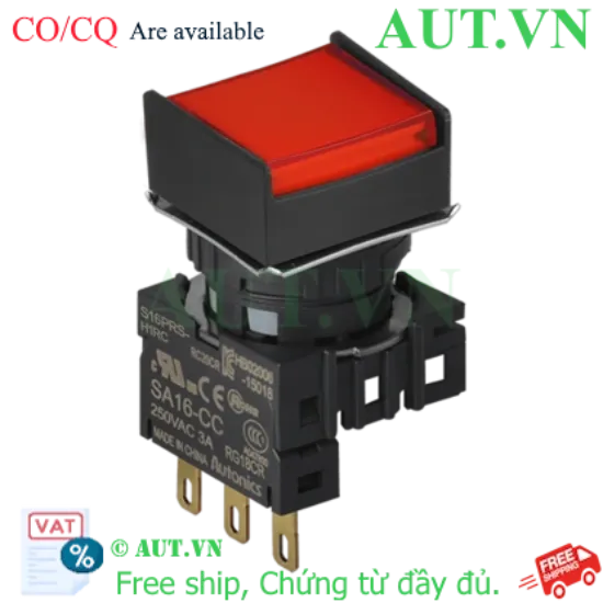 Ảnh của Công tắc nút nhấn Autonics S16PRS-H2RC